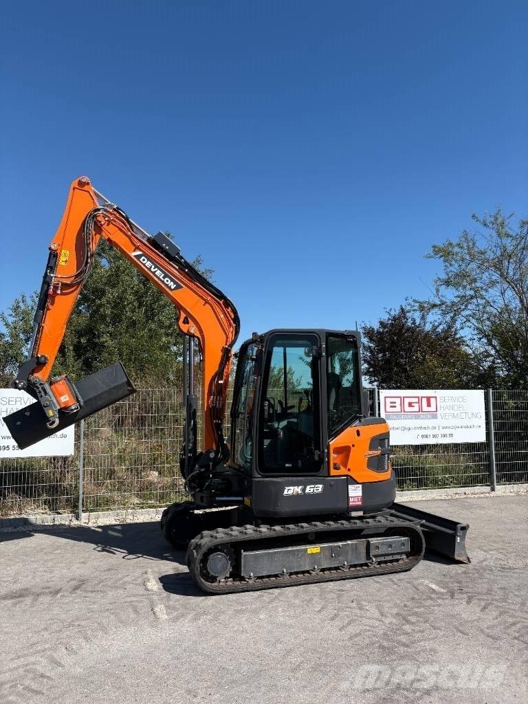 Develon DX 63-7 Mini excavadoras < 7t
