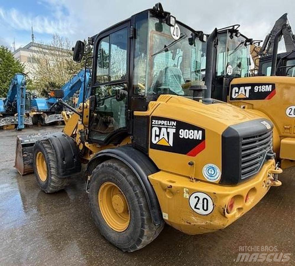 CAT 908M Cargadoras sobre ruedas