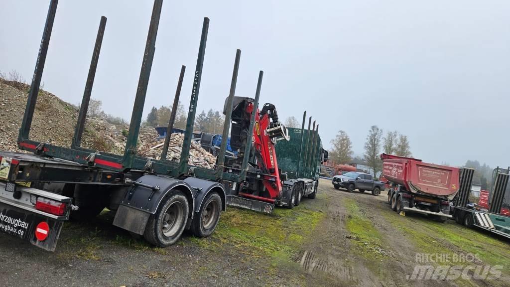 MAN TGX 26.580 Transporte de madera