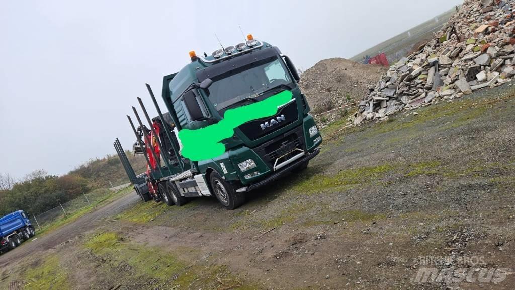 MAN TGX 26.580 Transporte de madera