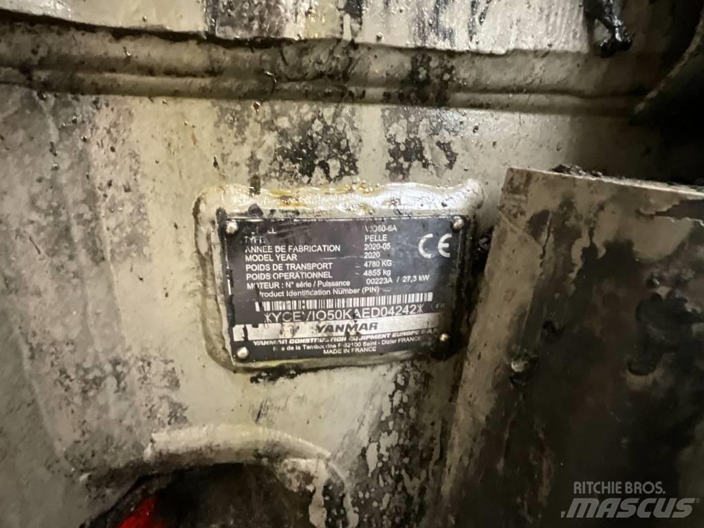 Yanmar Vio 50-6A Mini excavadoras < 7t