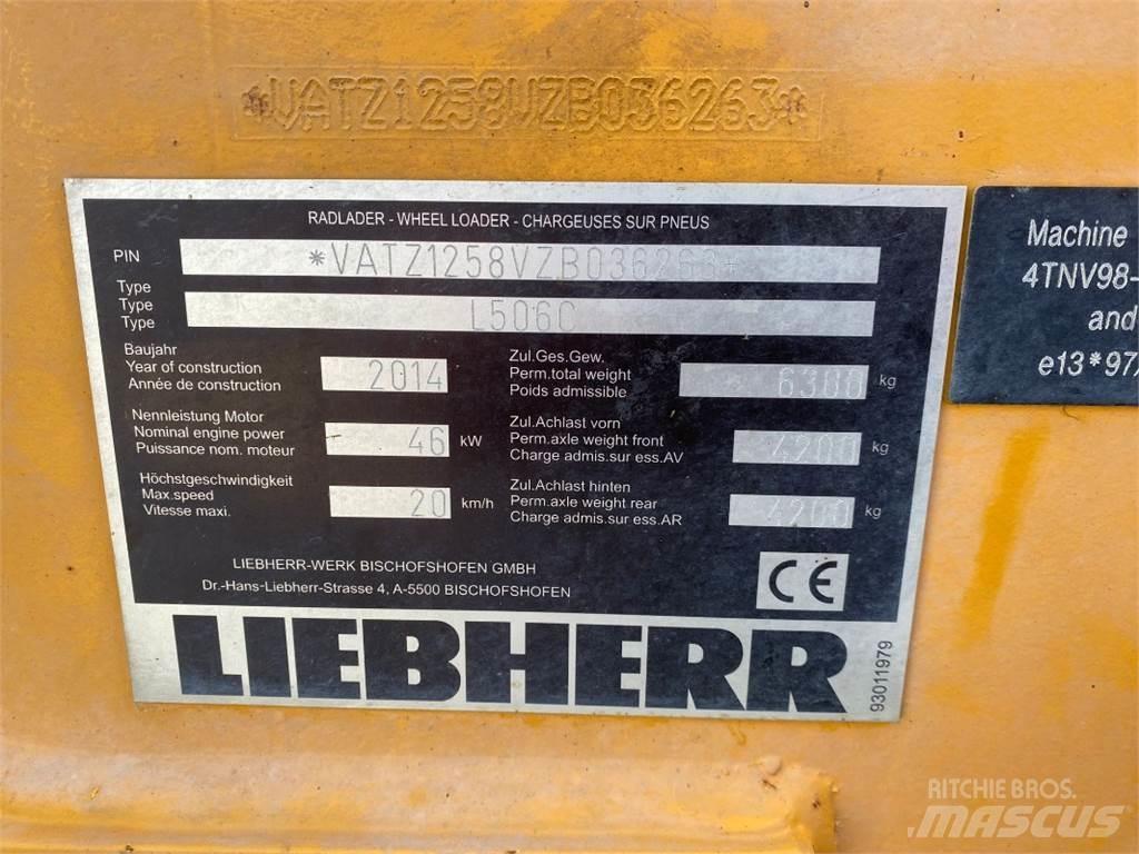 Liebherr L 506 C Cargadoras sobre ruedas