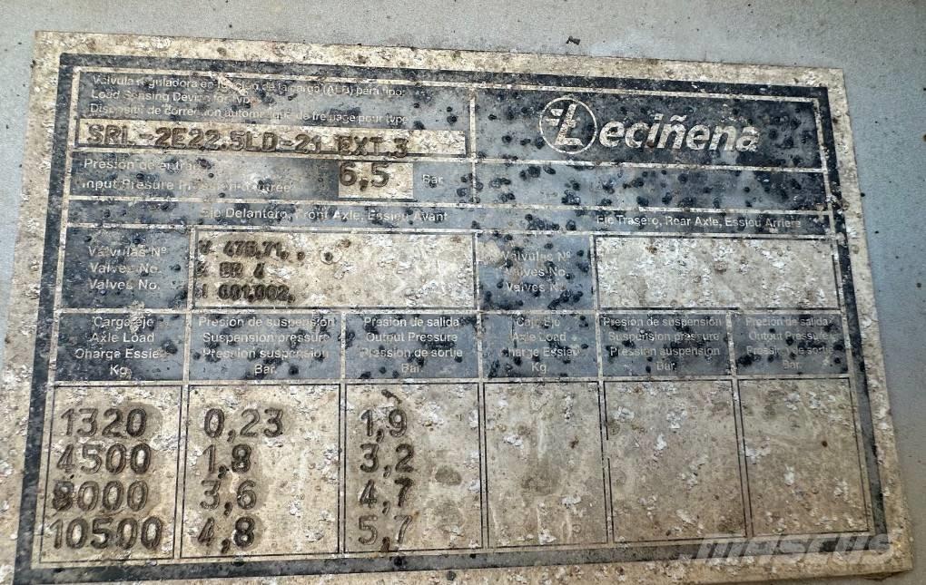 Lecinena SD220LD Semirremolques bañera