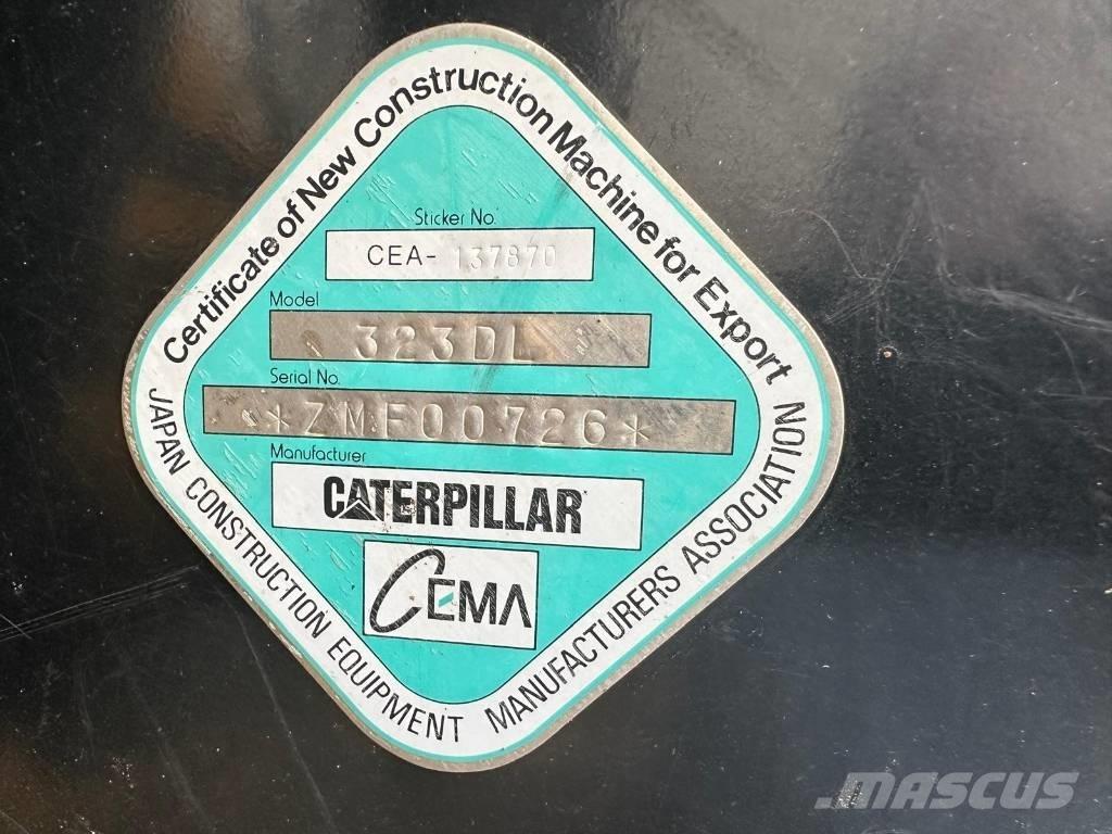CAT 323 D LN Excavadoras de cadenas