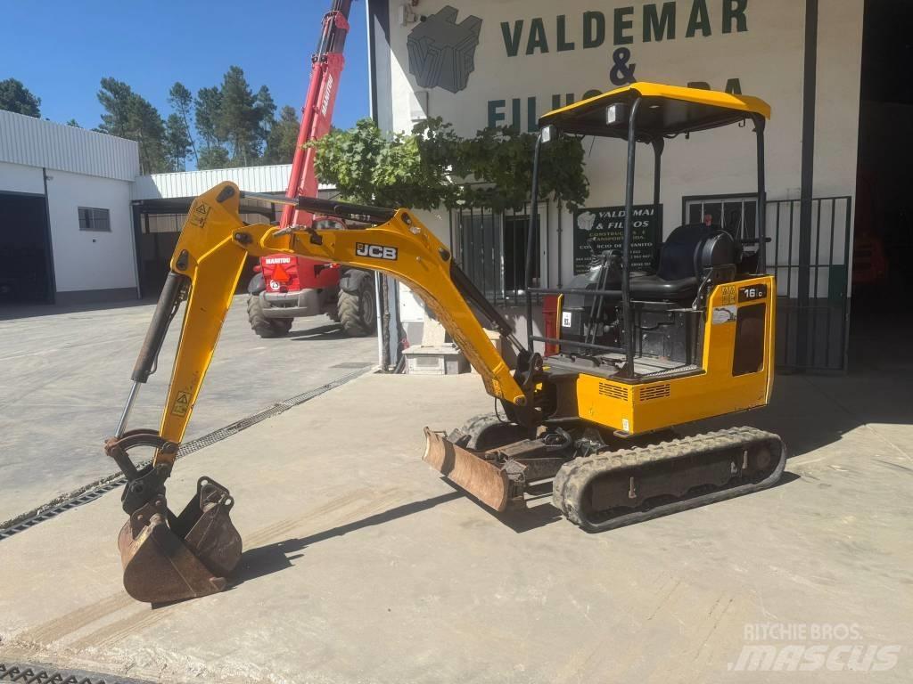 JCB 16 C-1, 1700Kg Mini excavadoras < 7t
