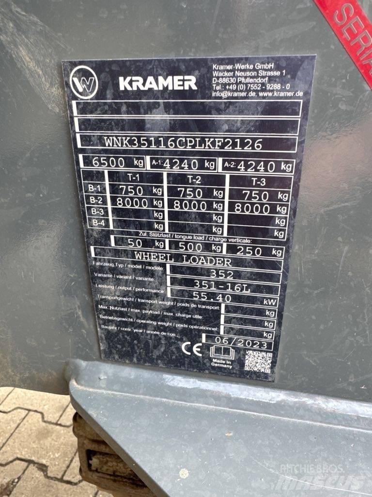 Kramer 8095L Cargadoras sobre ruedas