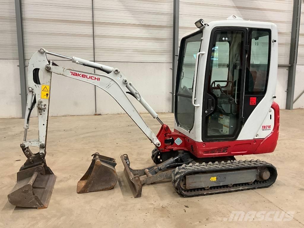 Takeuchi TB 216 Mini excavadoras < 7t