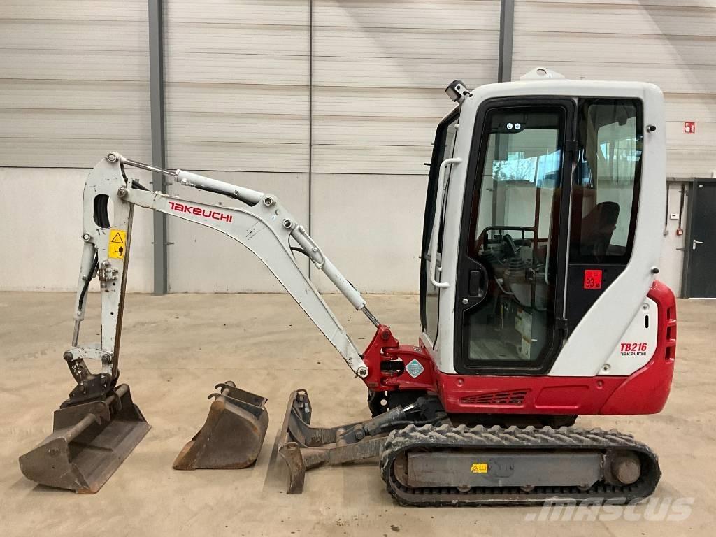 Takeuchi TB 216 Mini excavadoras < 7t