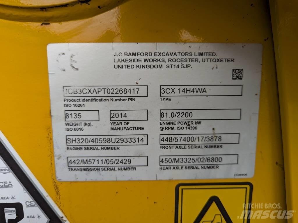 JCB 3 CX Contractor Retrocargadoras
