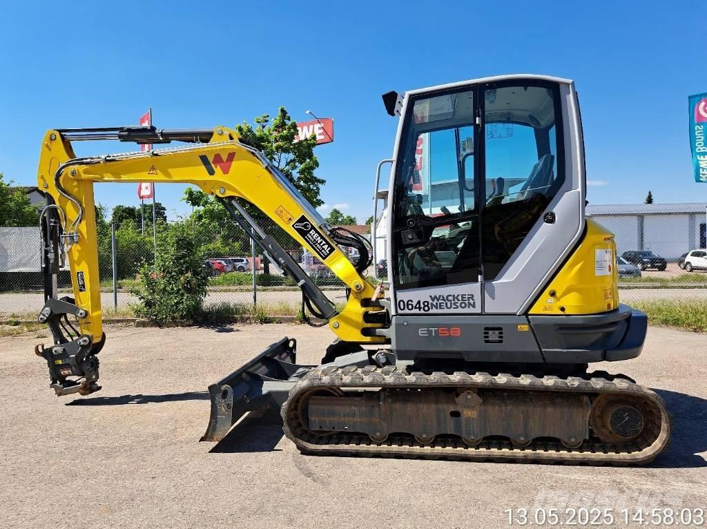 Wacker Neuson ET58 Excavadoras de cadenas