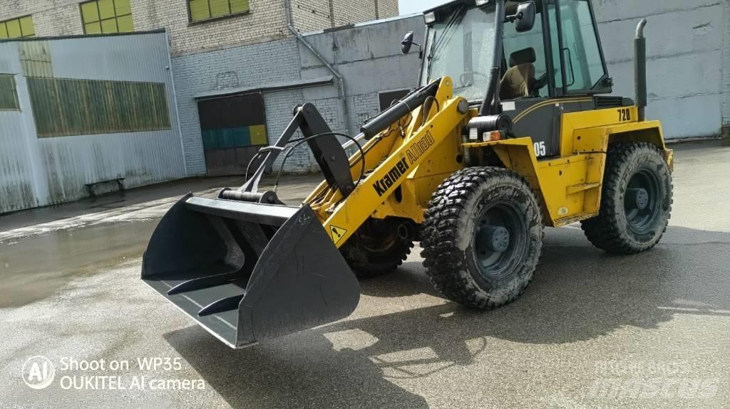 Kramer 720 Cargadoras sobre ruedas