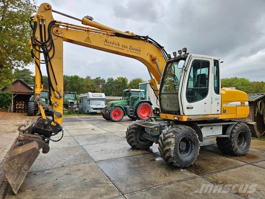 Liebherr A 314 Excavadoras de ruedas