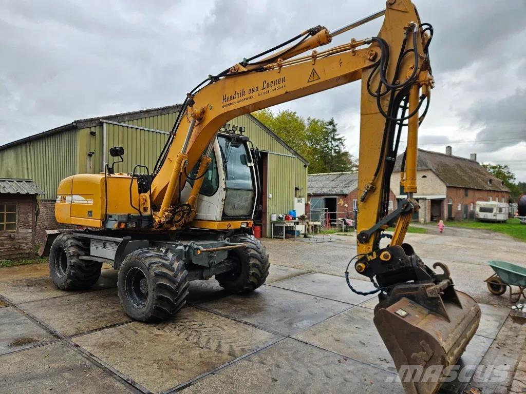 Liebherr A 314 Excavadoras de ruedas