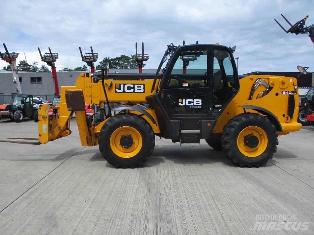 JCB 540-170 (196) Carretillas telescópicas