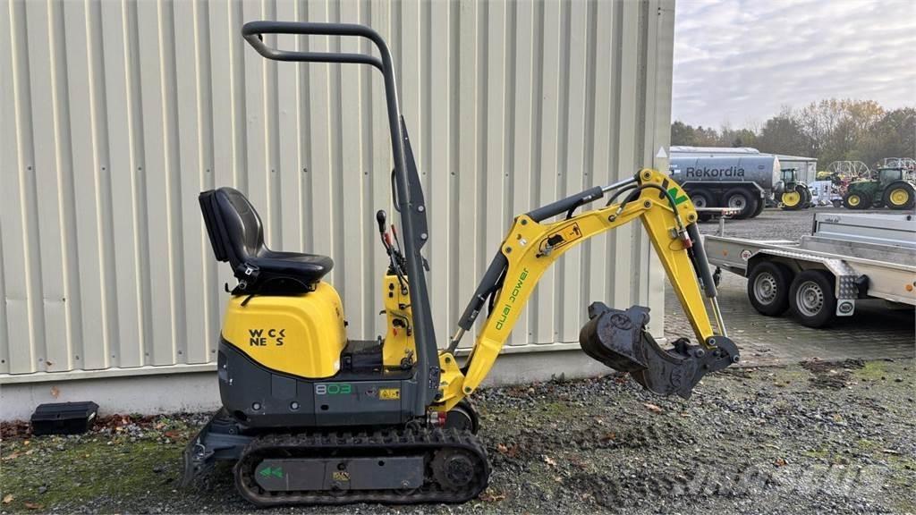 Wacker 803 Mini excavadoras < 7t