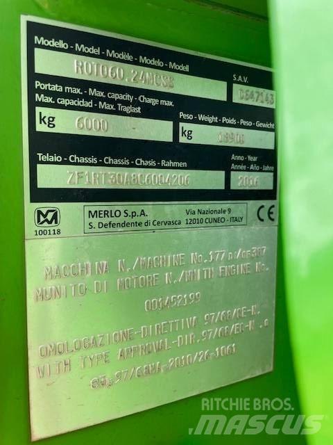 Merlo 60.24 MCSS Carretillas telescópicas
