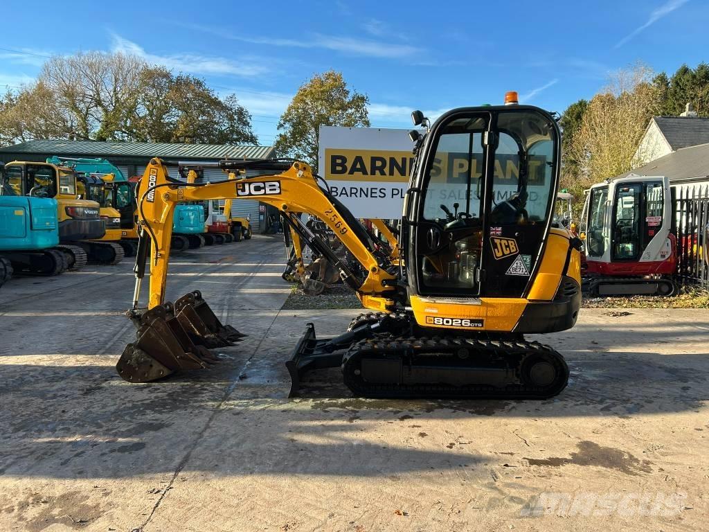 JCB 8026 CTS Mini excavadoras < 7t