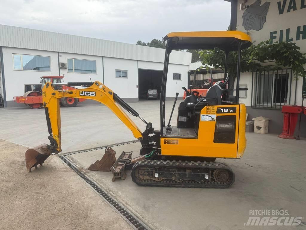 JCB 16 C-1, 821h Mini excavadoras < 7t