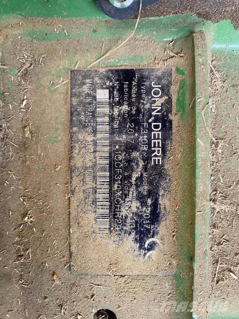 John Deere F 310 R Corta-césped delanteros y traseros
