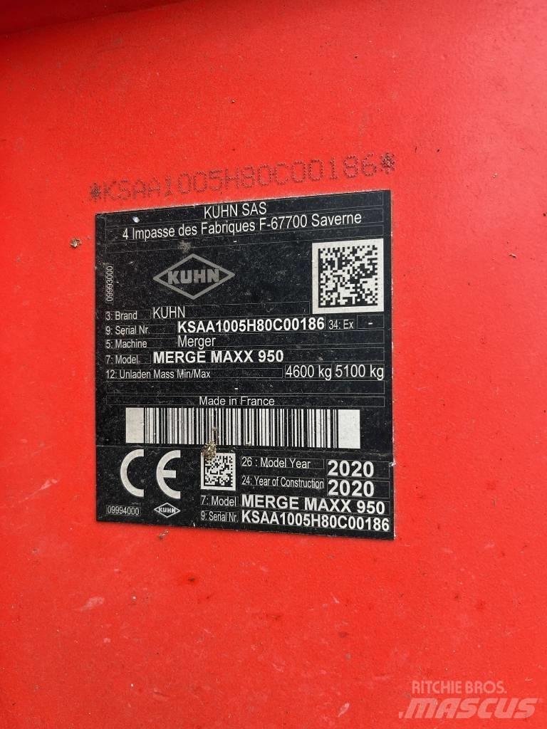 Kuhn Merge Maxx 950 Segadoras hileradoras