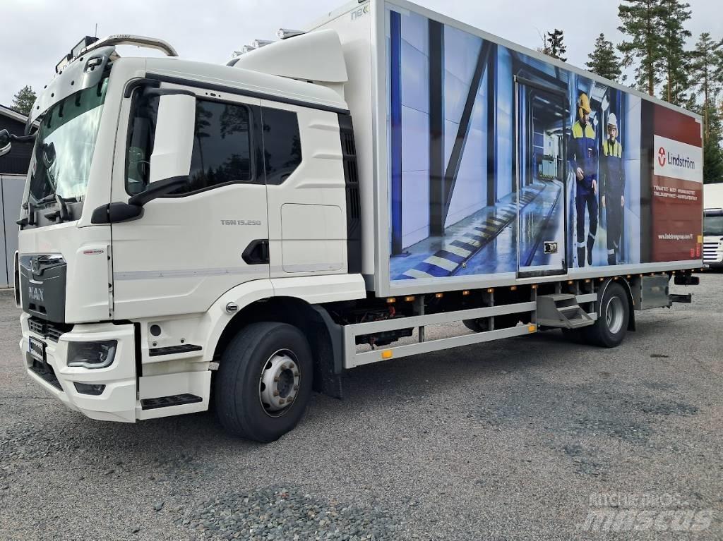MAN TGM 15.250 Camiones caja cerrada