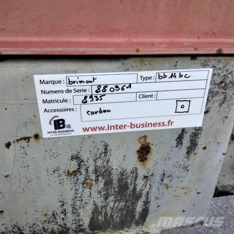 Brimont BB14BC Remolques volquete