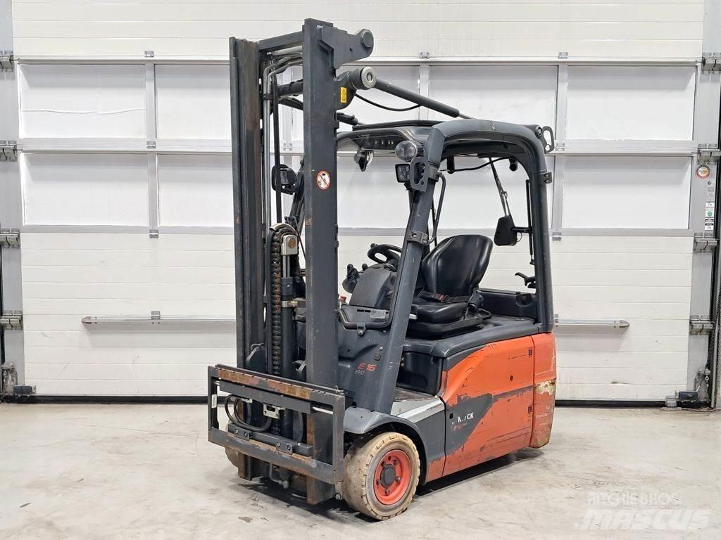 Linde E16-02 Carretillas de horquilla eléctrica
