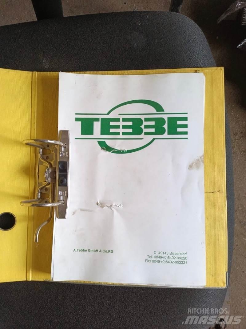 Tebbe HS 180 Remolques esparcidores de estiércol