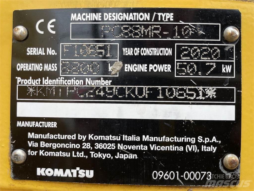 Komatsu PC88MR-10 Excavadoras de ruedas