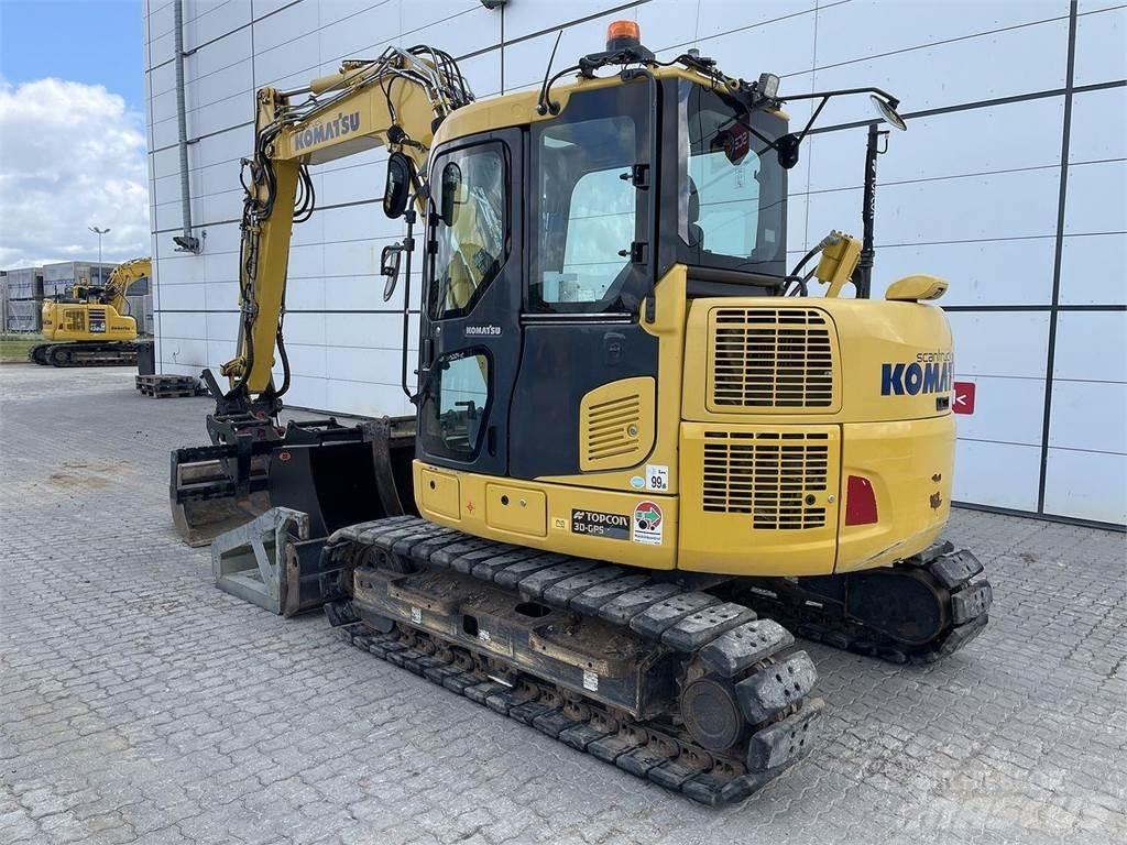 Komatsu PC88MR-10 Excavadoras de ruedas