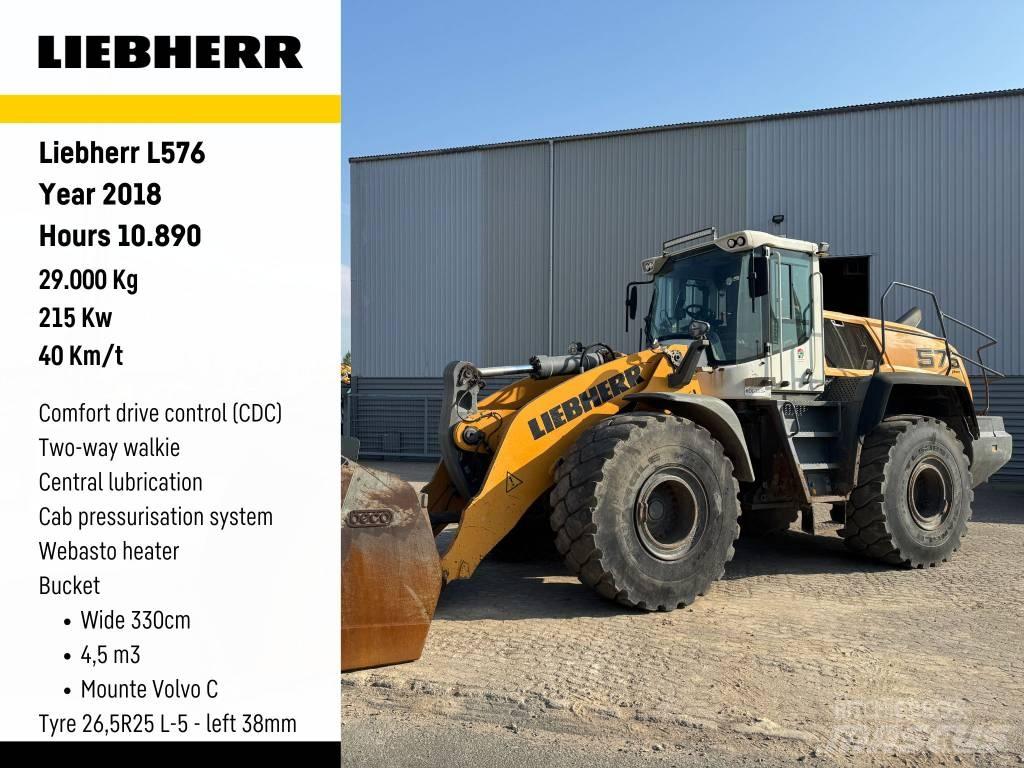 Liebherr L 576 Cargadoras sobre ruedas