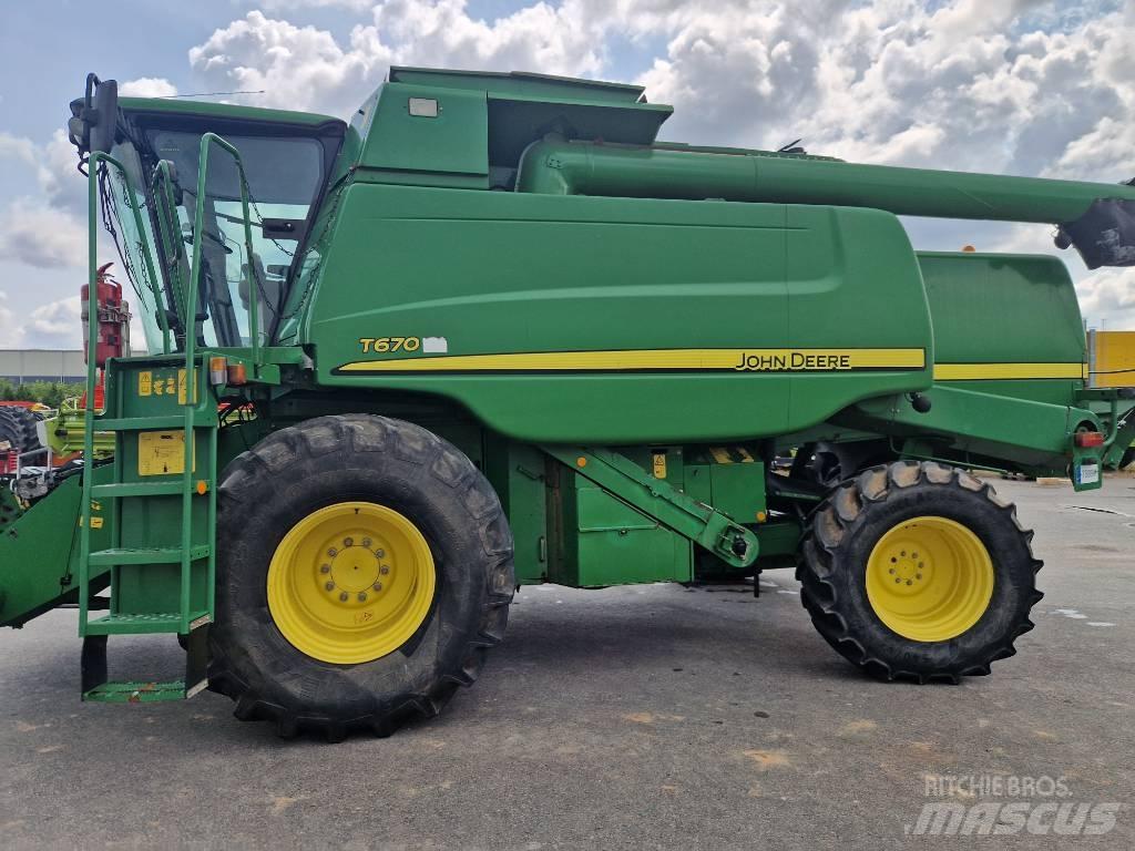 John Deere T670 Cosechadoras combinadas