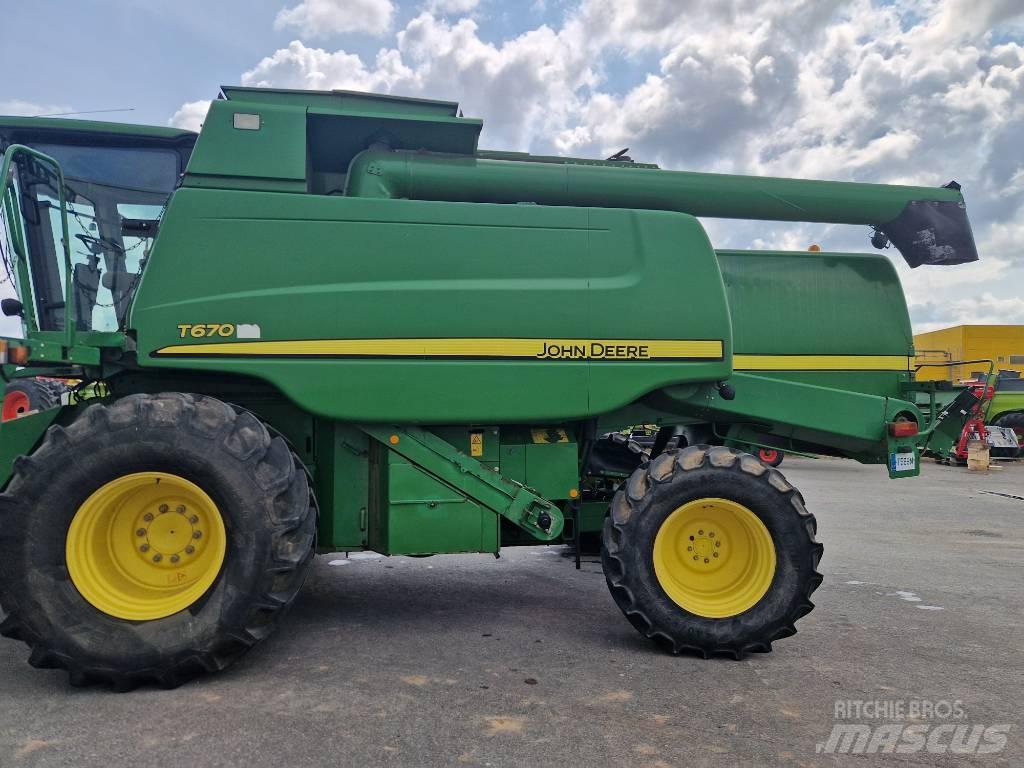 John Deere T670 Cosechadoras combinadas
