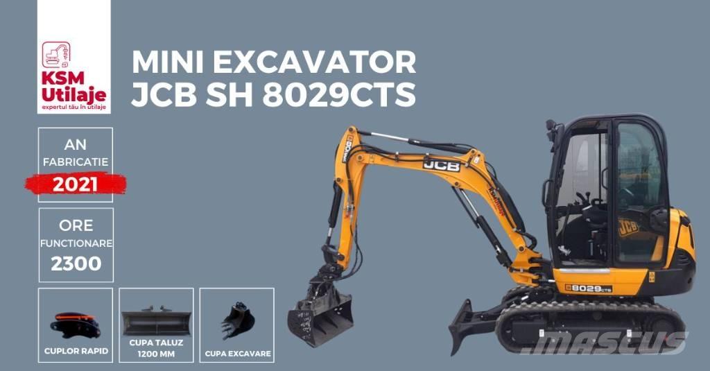 JCB 8029 CTS Mini excavadoras < 7t
