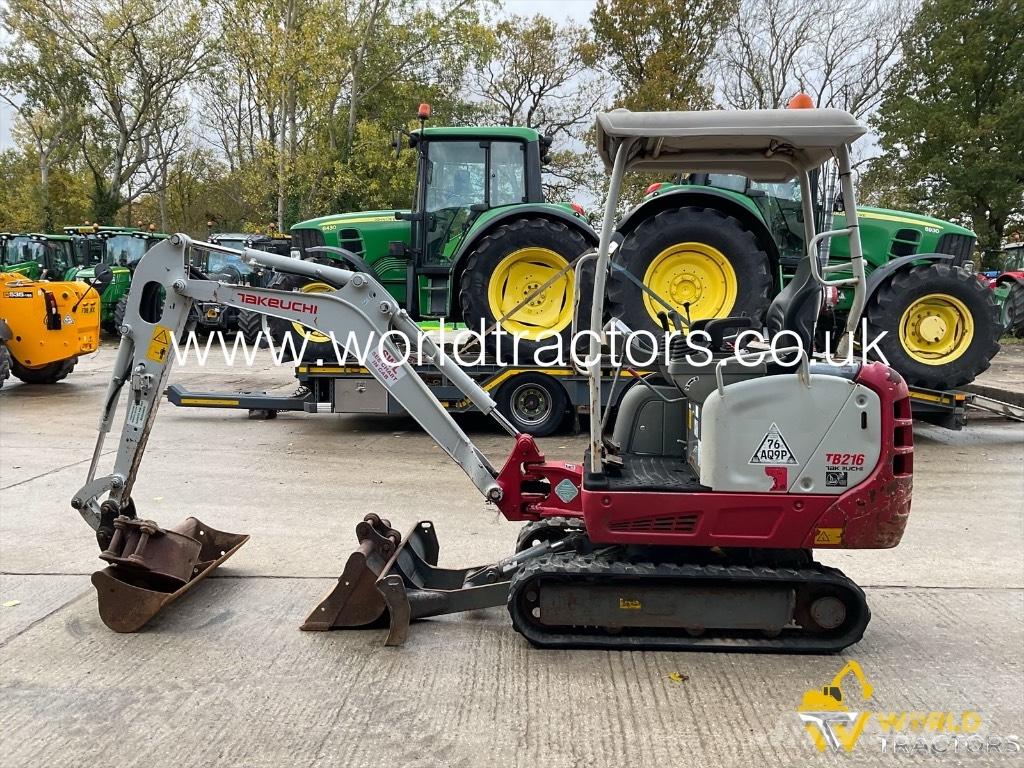 Takeuchi TB 216 Mini excavadoras < 7t
