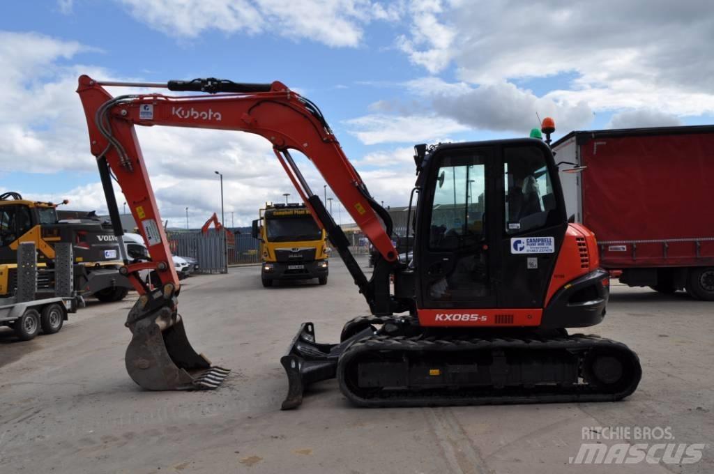 Kubota KX 085-5 Mini excavadoras < 7t
