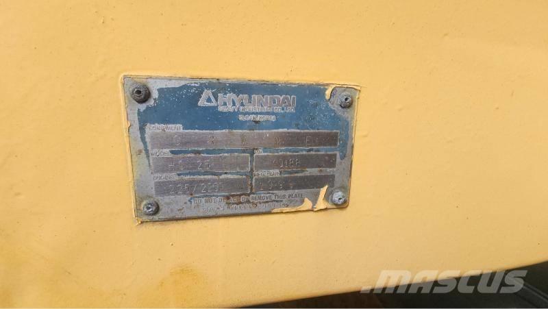 Hyundai HC 25 Grúas de oruga