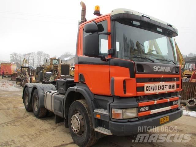 Scania 124 C 420 Cabezas tractoras