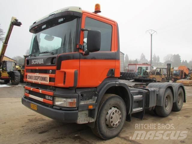 Scania 124 C 420 Cabezas tractoras