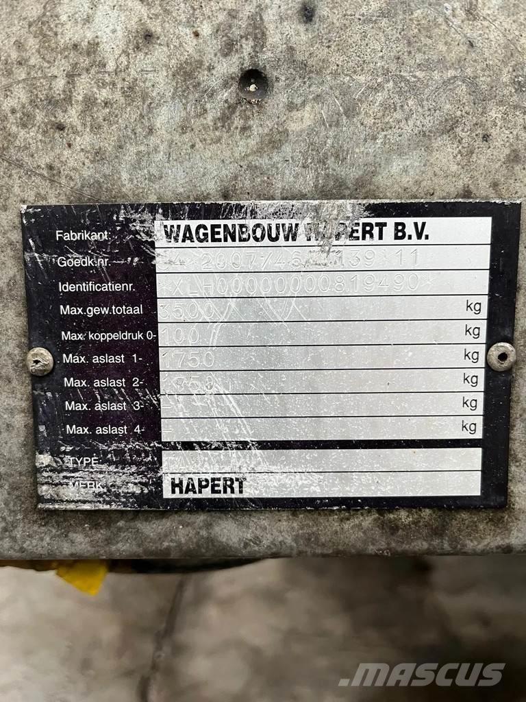 Hapert LF2 Remolques para transporte de vehículos