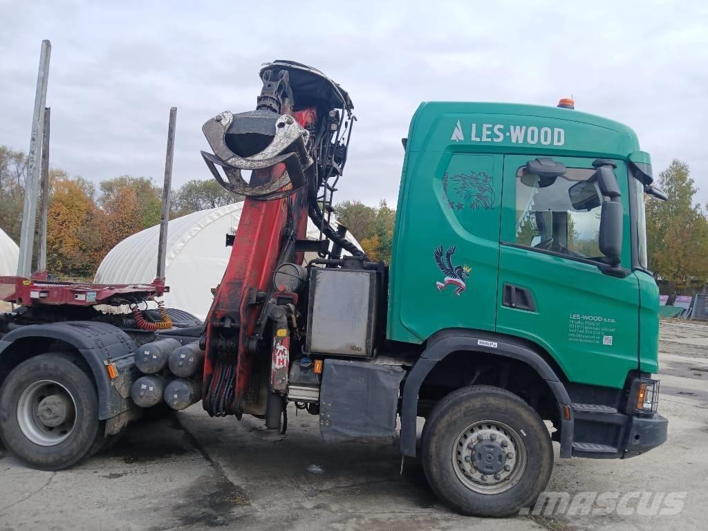 Scania G 500 XT Transporte de madera
