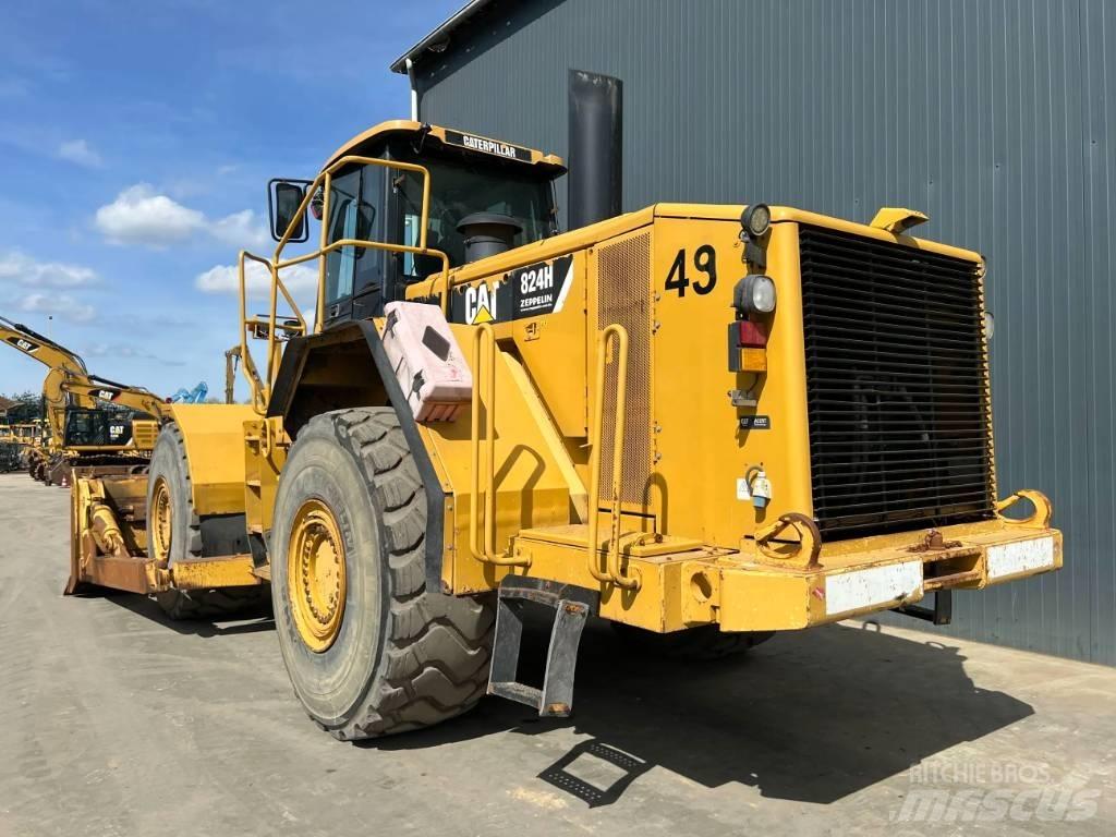 CAT 824H Buldozer sobre ruedas