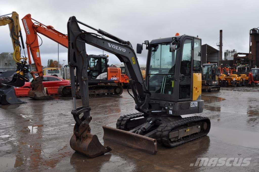 Volvo EC 27 D Mini excavadoras < 7t