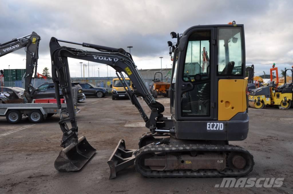 Volvo EC 27 D Mini excavadoras < 7t