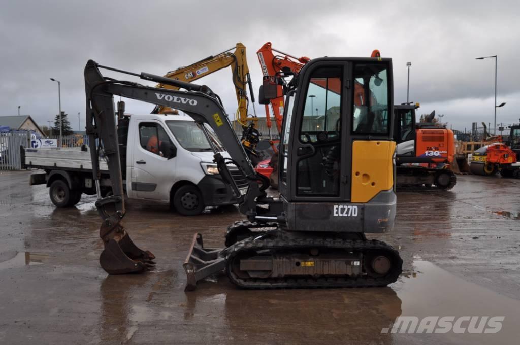 Volvo EC 27 D Mini excavadoras < 7t