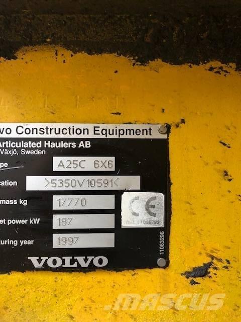 Volvo A 25 C Dúmpers articulados