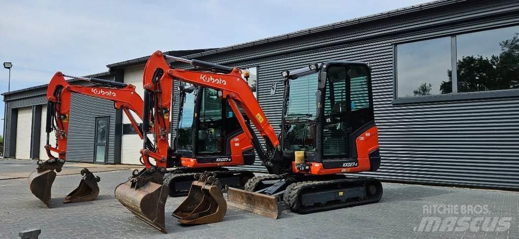 Kubota KX027-4 Mini excavadoras < 7t