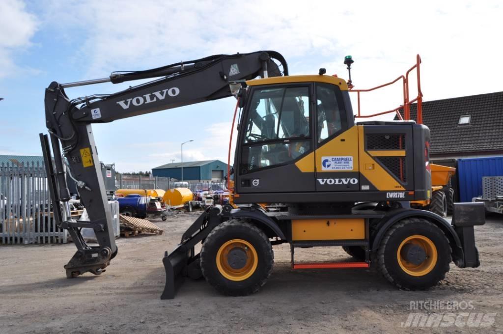 Volvo EWR 170 Excavadoras de ruedas