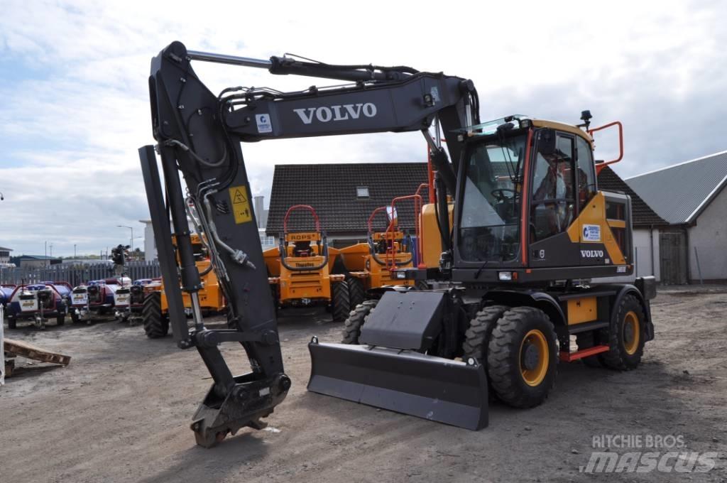 Volvo EWR 170 Excavadoras de ruedas