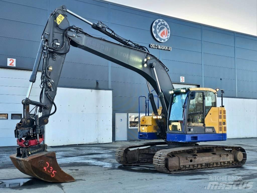 Volvo ECR 235 EL Excavadoras de cadenas